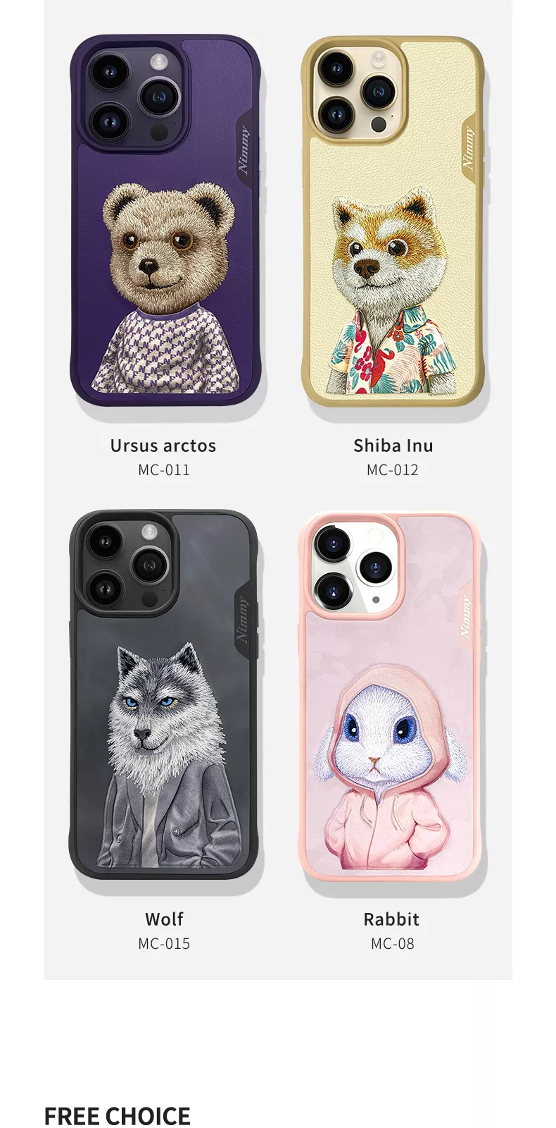 Nimmy Fashion cute series iPhone14 series Mobile phone