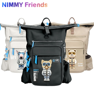NIMMY Friends 酷萌2.0 &nbsp;雙肩子母包 雙肩電腦包 子包可拆卸單獨佩戴